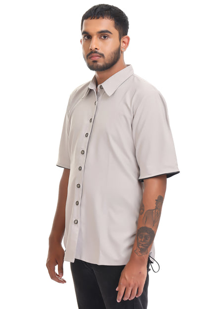 SNAP ON SLEEVES SHIRT