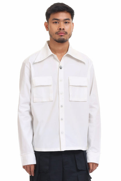 Oversized shirt | Streetwear shirts | summer shirts | outwear shirt | relaxed fit shirts | unisex apparel  | indian streetwear | baggy shirt | baggy shirts | kokobongo | kokobongo shirt | summer jacket | summer fashion | cotton shirt | cotton poplin shirt | 2 pocket shirt | full sleeves shirt | collar shirt | classic white shirt | utility shirt | denim shirt | denim oversized shirt | button shirt | full shirt 