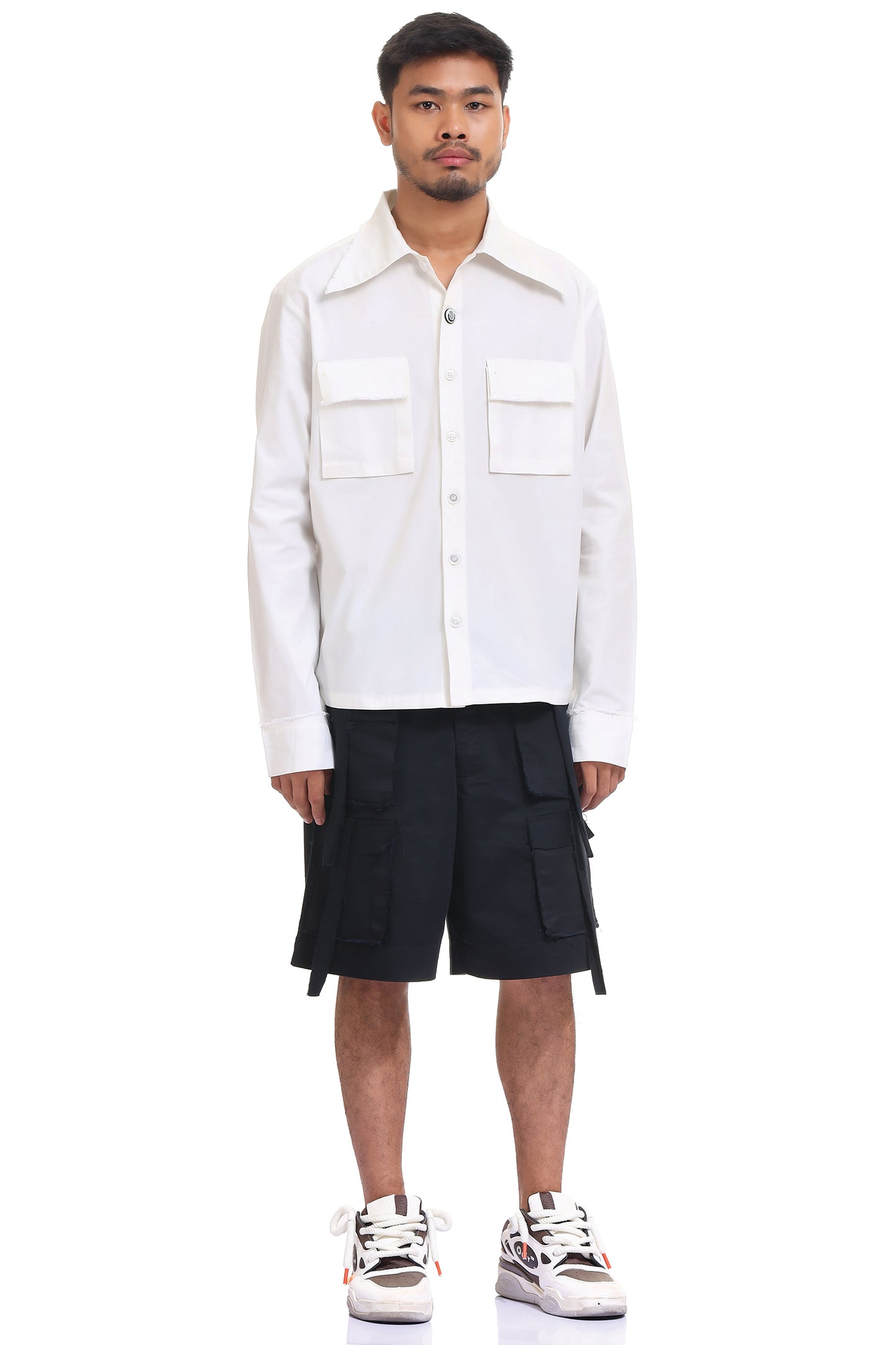 Oversized shirt | Streetwear shirts | summer shirts | outwear shirt | relaxed fit shirts | unisex apparel  | indian streetwear | baggy shirt | baggy shirts | kokobongo | kokobongo shirt | summer jacket | summer fashion | cotton shirt | cotton poplin shirt | 2 pocket shirt | full sleeves shirt | collar shirt | classic white shirt | utility shirt | denim shirt | denim oversized shirt | button shirt | full shirt 